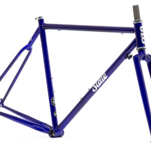 Alternative view of 4130 Road - Frame & Fork Set - Sapphire & Chrome