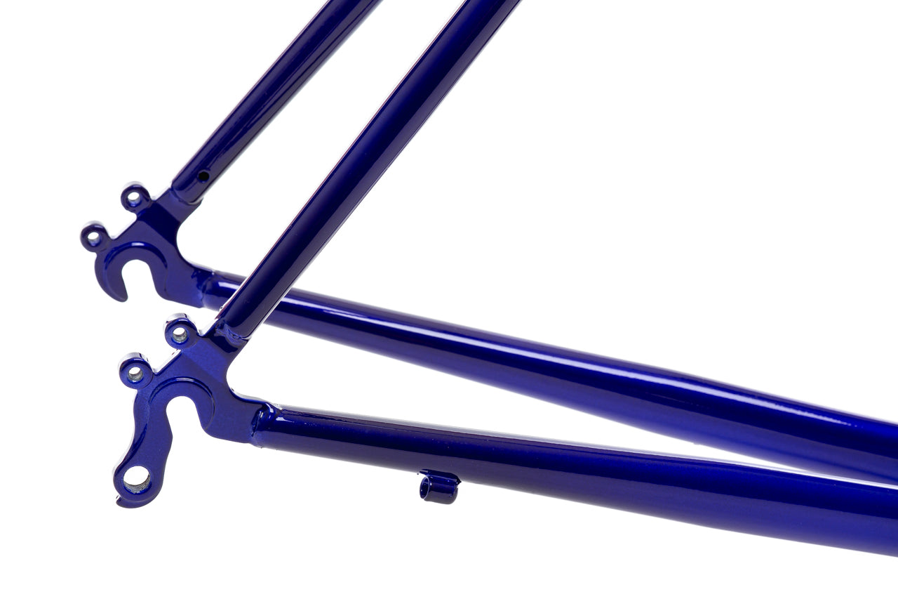 4130 Road - Frame & Fork Set - Sapphire & Chrome - Image 3