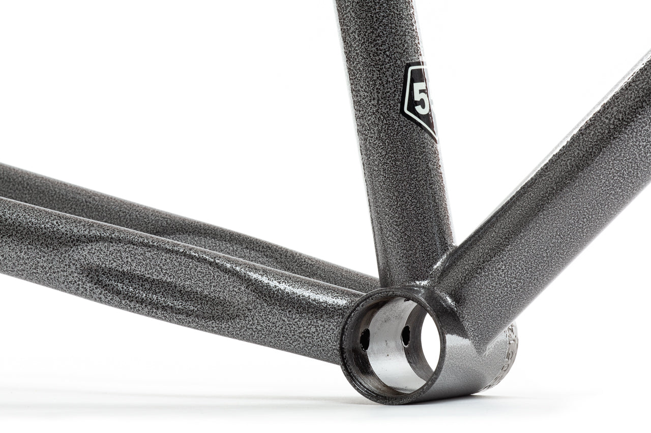 4130 Steel - Fixed Gear / Single-Speed - Frame Set - Hammered Powder Coat - Image 3