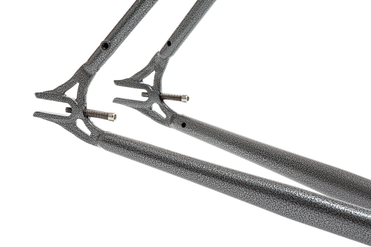 4130 Steel - Fixed Gear / Single-Speed - Frame Set - Hammered Powder Coat - Image 5