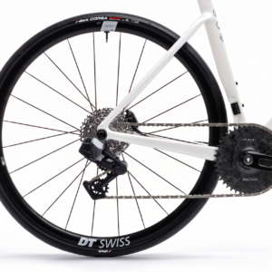 Alternative view of Gemini RIGEL Carbon Chainring — SRAM 8-Bolt Direct Mount, 6.5mm Offset