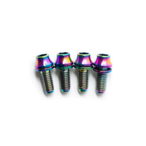 State Bicycle Co. - Titanium Bottle Cage / Mounting Bolts (4-pack)