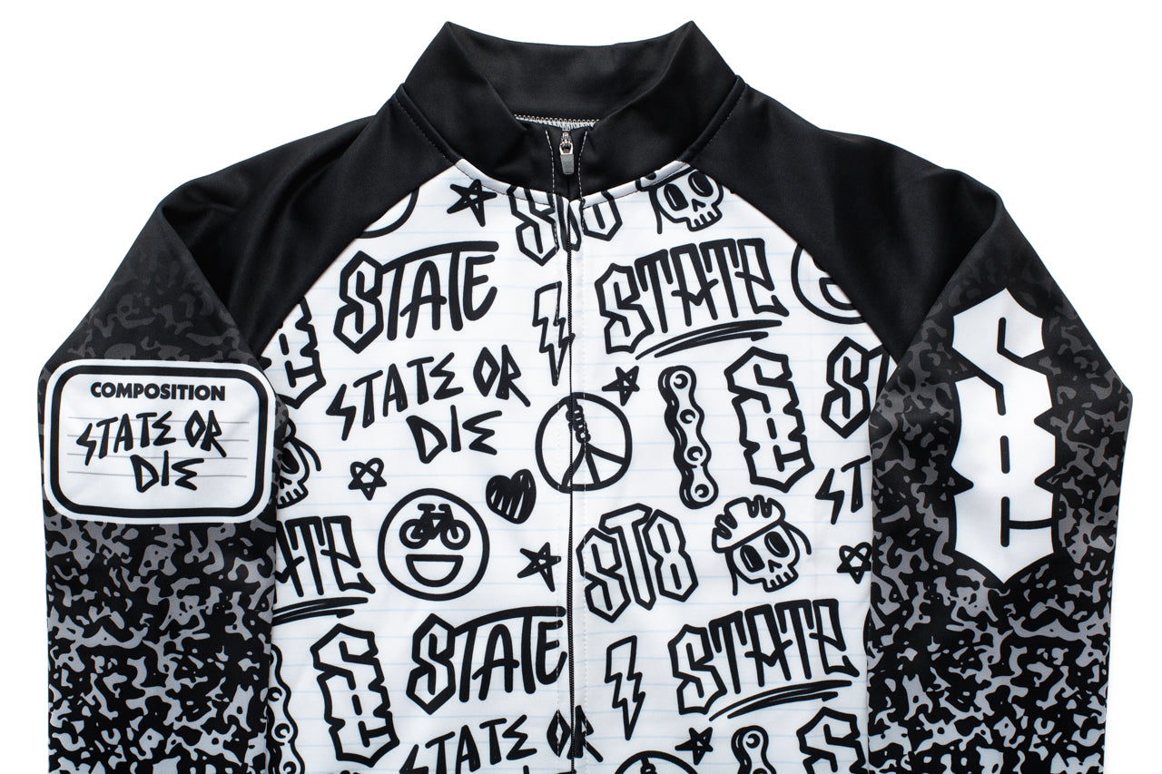 State Bicycle Co. - "Cool S" - Fleece-Lined Winter Jersey / Jacket - Image 2